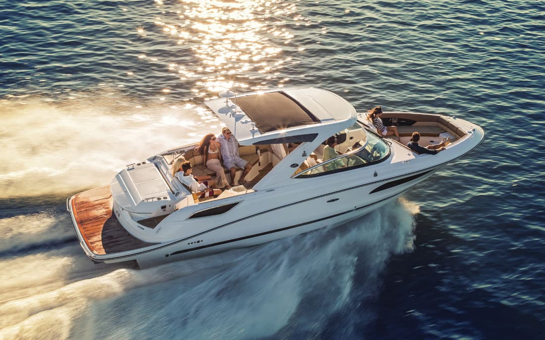 Катер Sea Ray SLX 350 фото 1.1