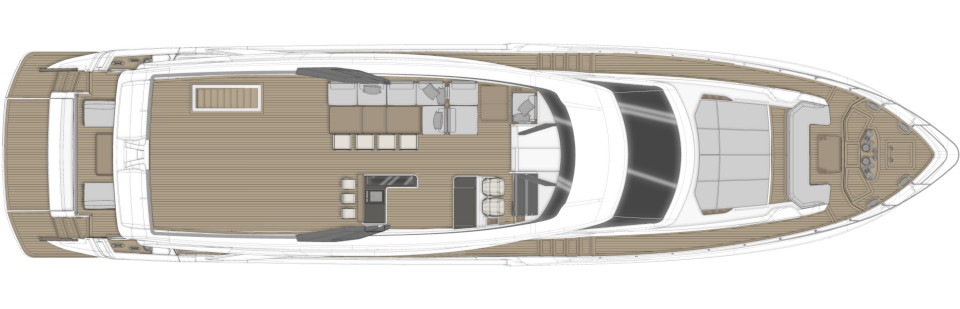 Яхта Ferretti Yachts 940 фото 3.4