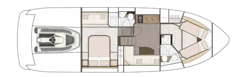 Яхта Fairline 45 GT фото 3.1