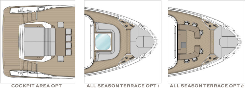 Яхта Ferretti Yachts INFYNITO 90 фото 3.1