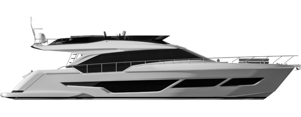 Яхта Ferretti Yachts 670 фото 3.2