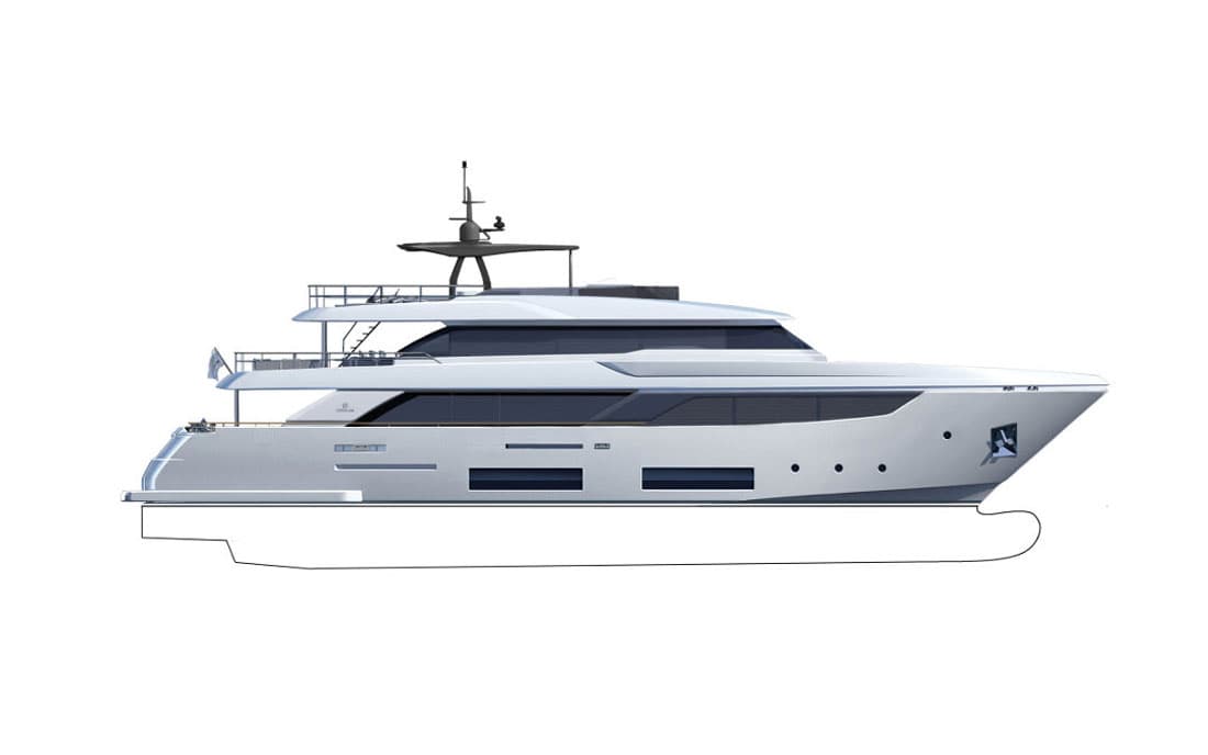 Яхта Custom Line Navetta 33 фото 3.1