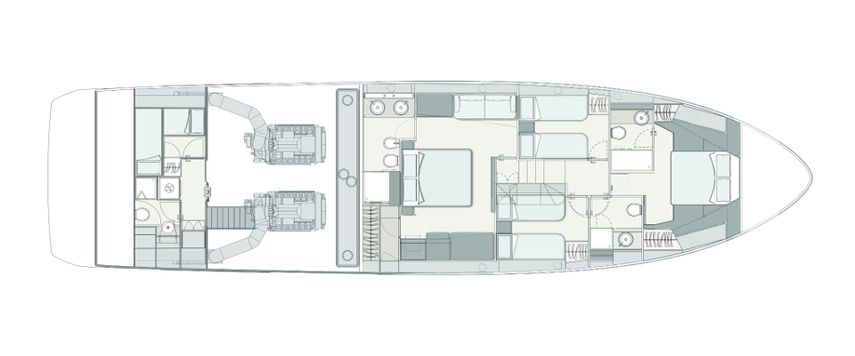 Яхта Ferretti Yachts 720 фото 3.1