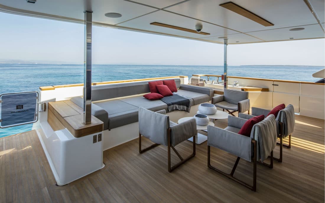 Яхта Custom Line Navetta 33 фото 1.18