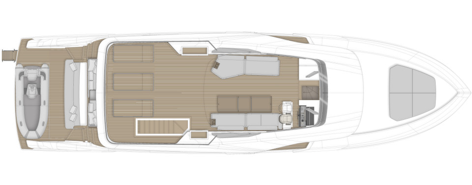 Яхта Ferretti Yachts INFYNITO 80 фото 3.5
