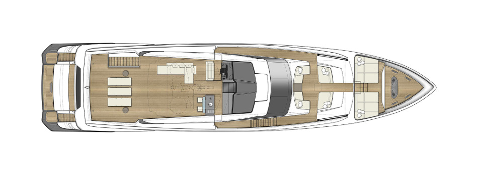 Яхта Custom Line Saetta 106 фото 3.4