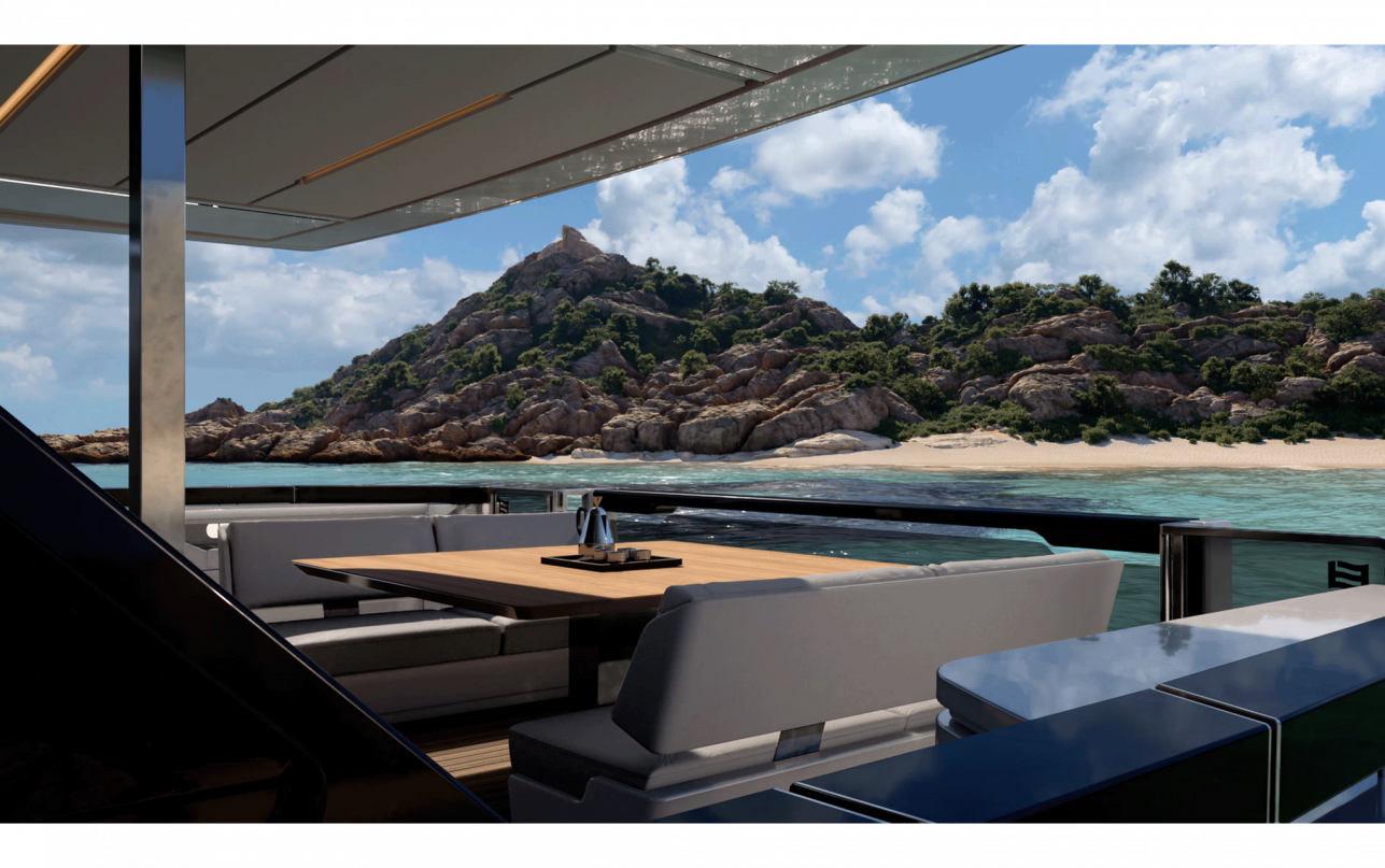Яхта Ferretti Yachts 940 фото 1.3