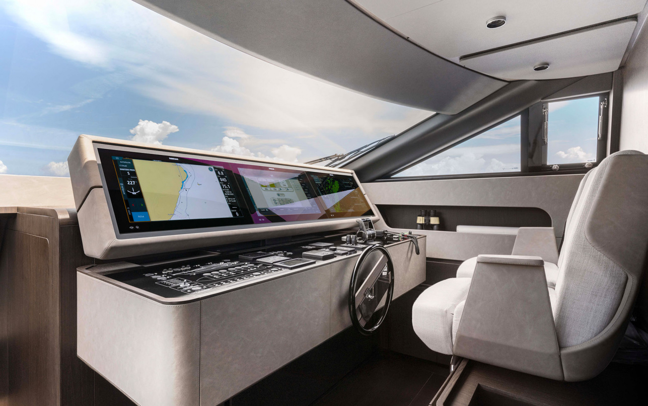 Яхта Ferretti Yachts 860 фото 2.25