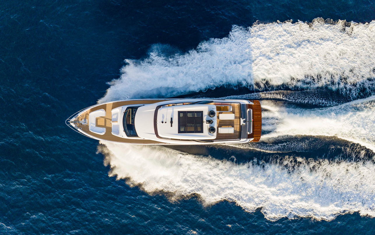Яхта Ferretti Yachts 860 фото 1.14