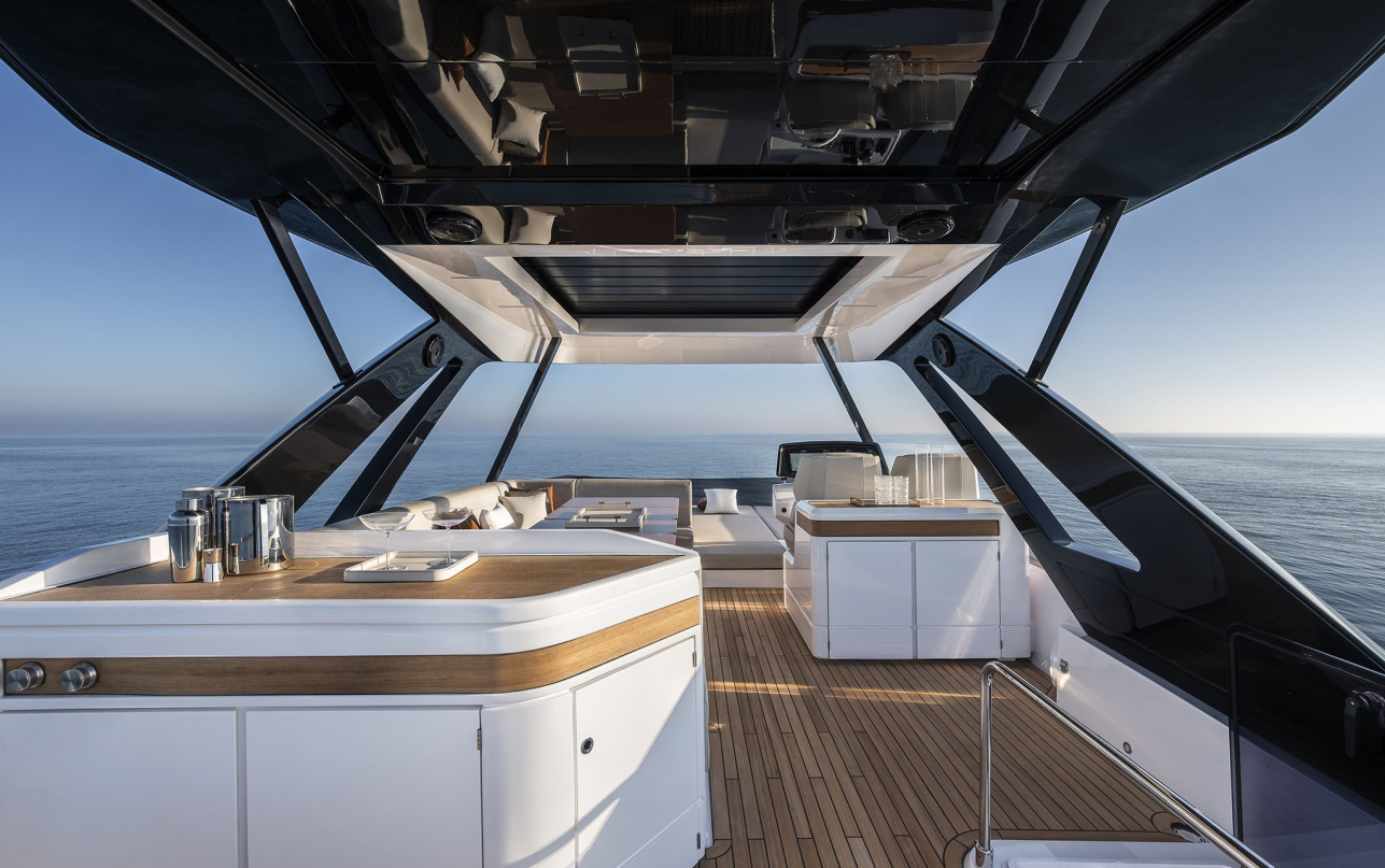 Яхта Ferretti Yachts 720 New фото 1.1