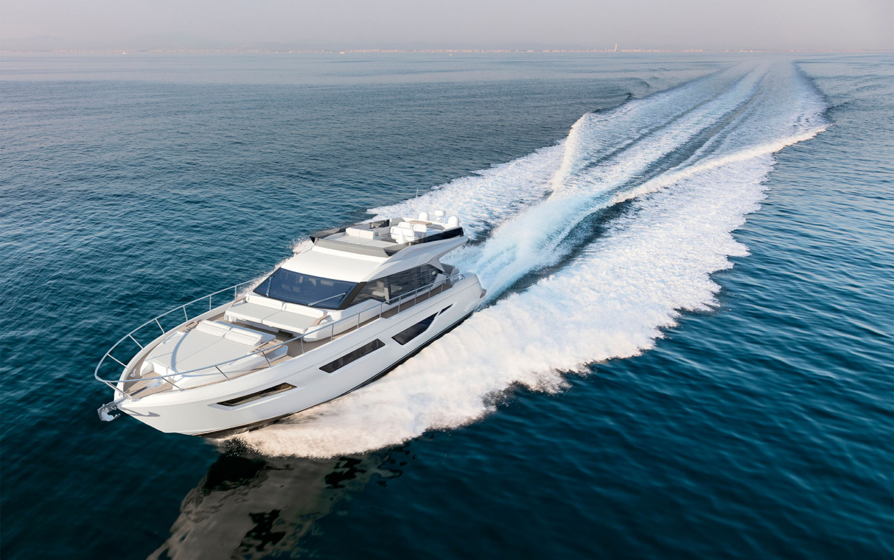 Яхта Ferretti Yachts 580 фото 1.5