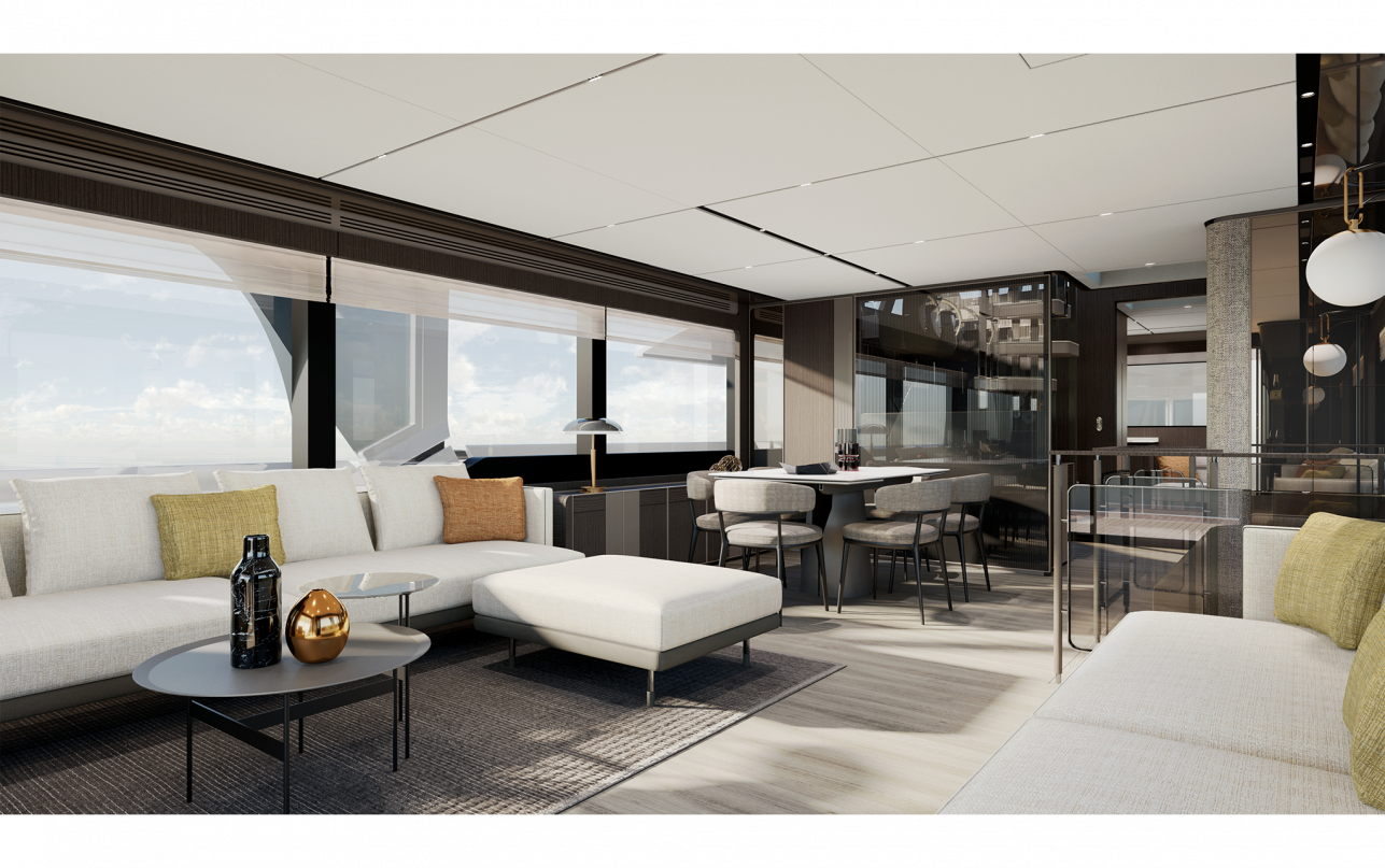 Яхта Ferretti Yachts INFYNITO 80 фото 2.22