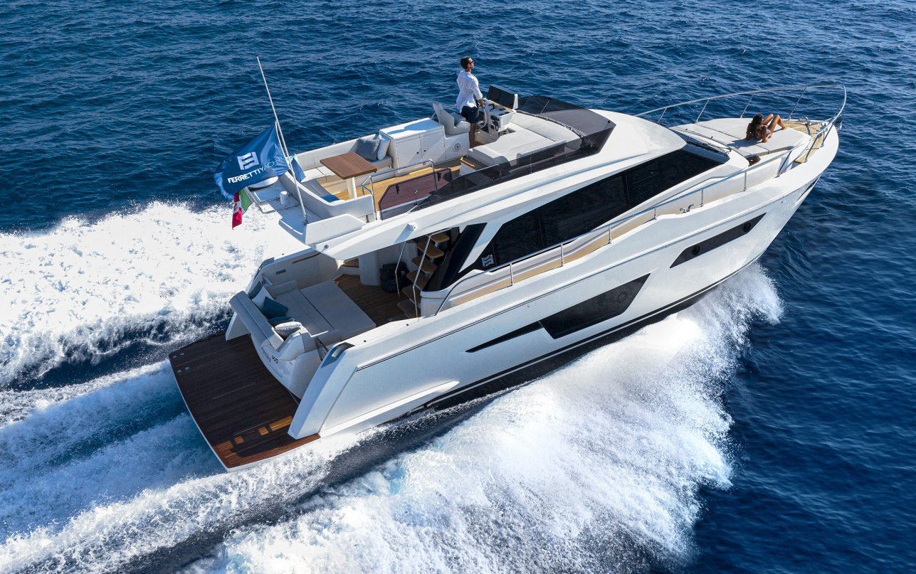 Яхта Ferretti Yachts 500 #33 фото 1.4