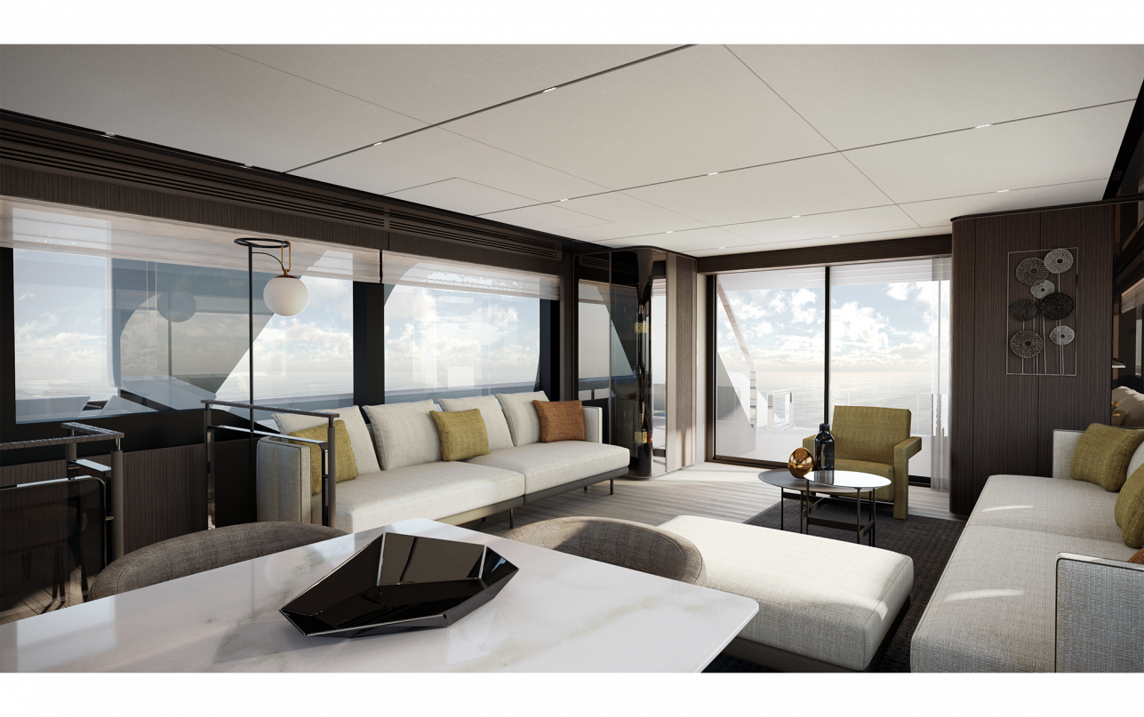 Яхта Ferretti Yachts INFYNITO 80 фото 2.29