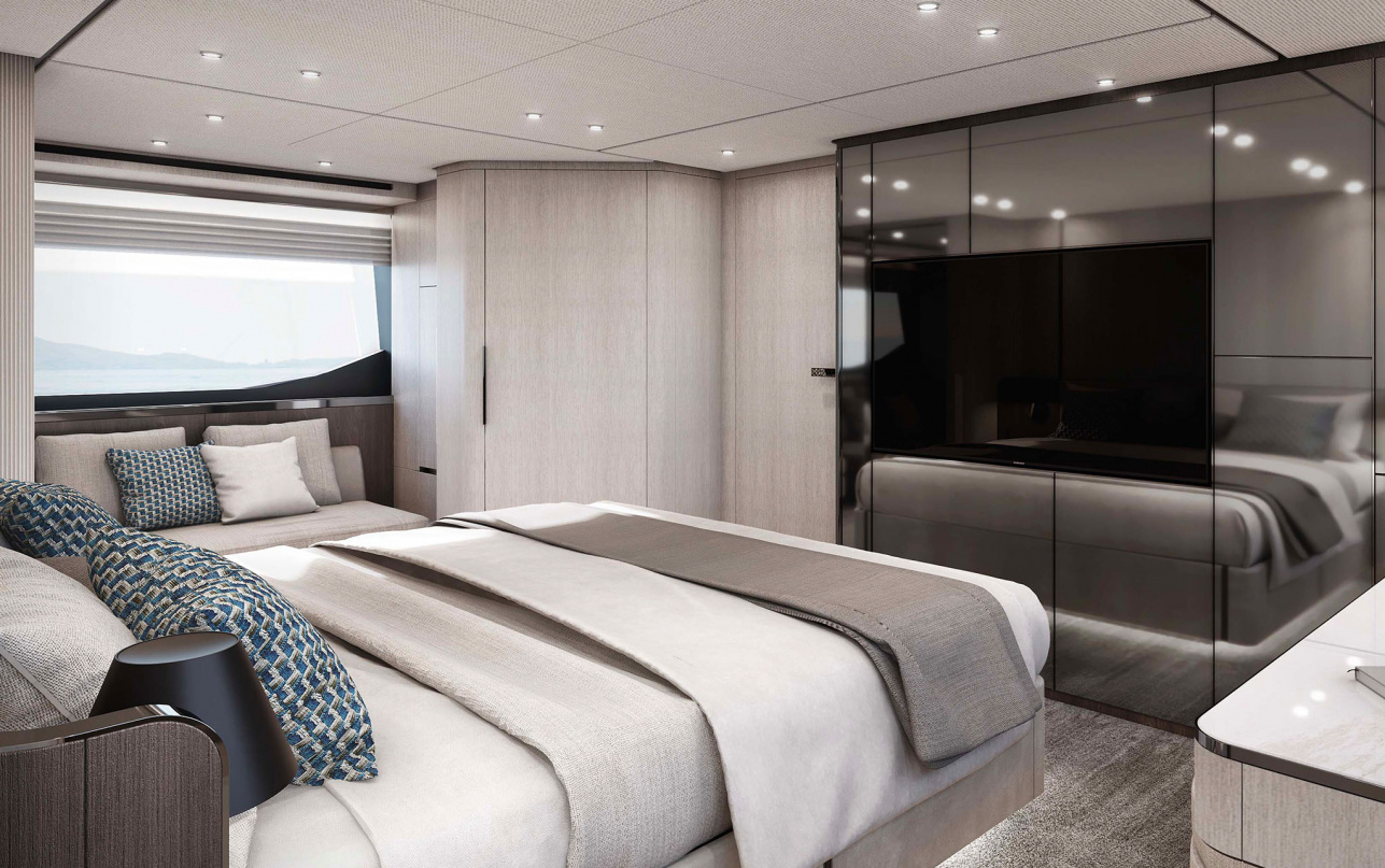 Яхта Ferretti Yachts 860 фото 2.2