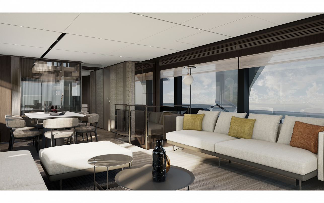 Яхта Ferretti Yachts INFYNITO 80 фото 2.30