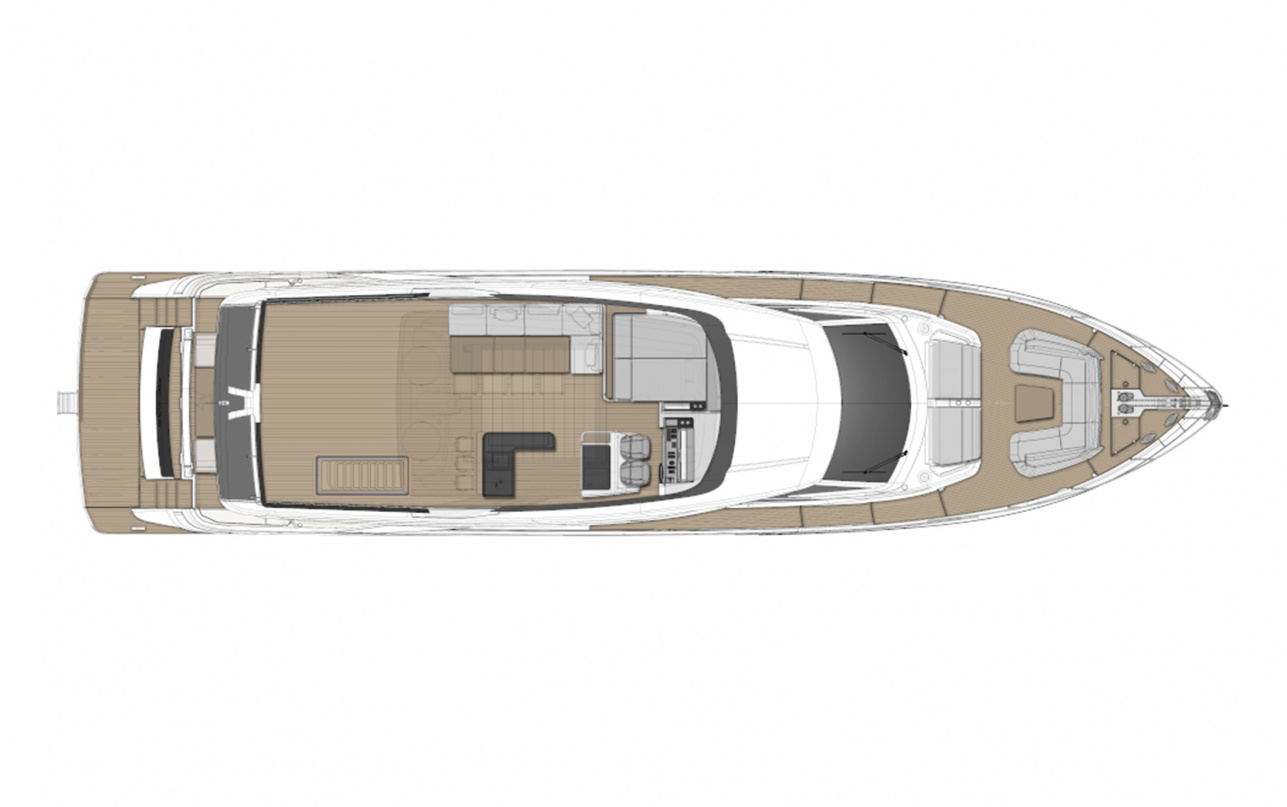 Яхта Ferretti Yachts 860 фото 3.2