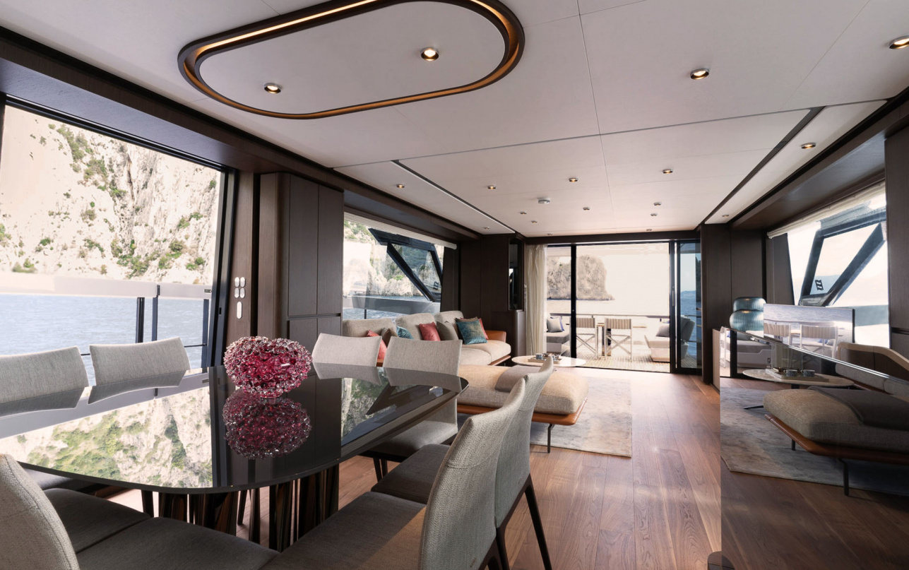 Яхта Ferretti Yachts 860 фото 2.36