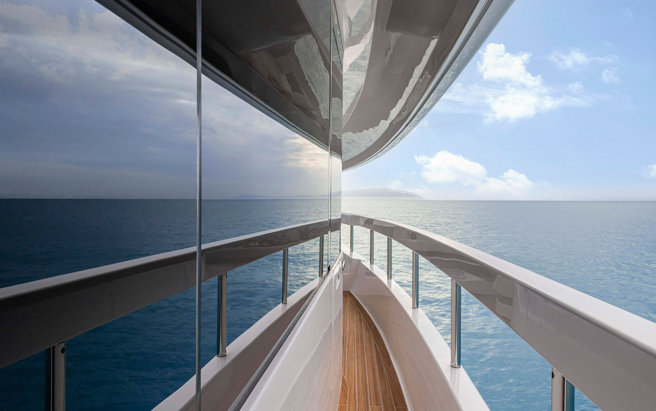 Яхта Ferretti Yachts INFYNITO 90 фото 1.14