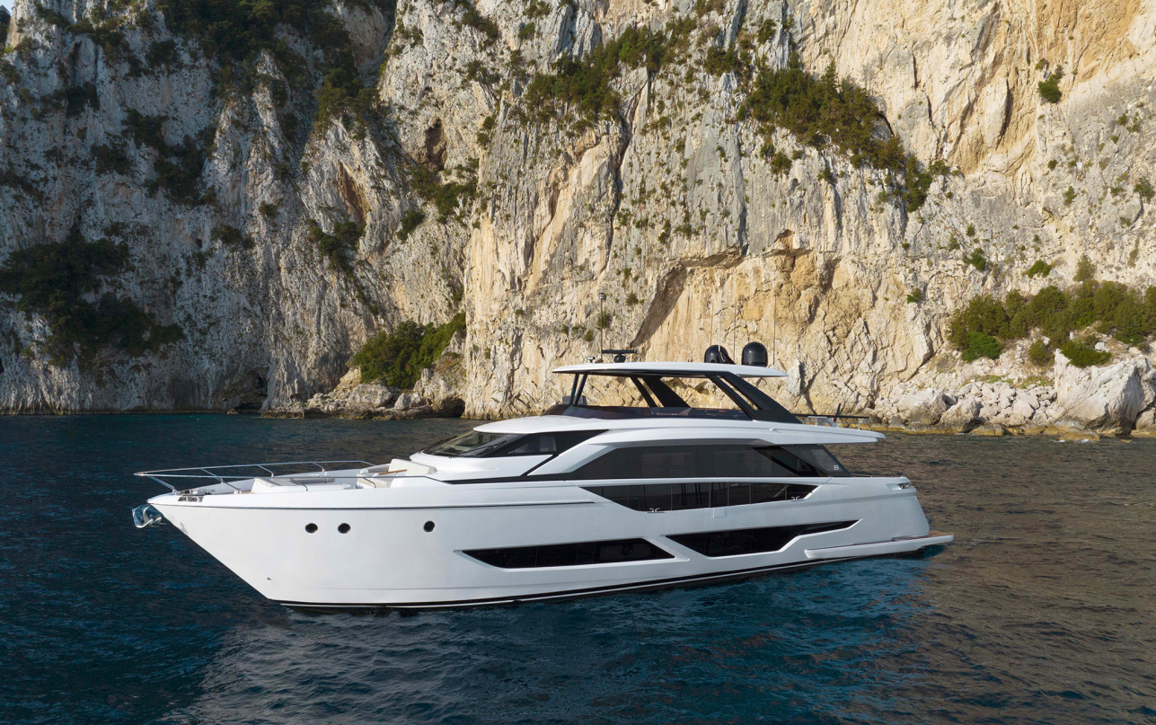 Яхта Ferretti Yachts 860 фото 1.10