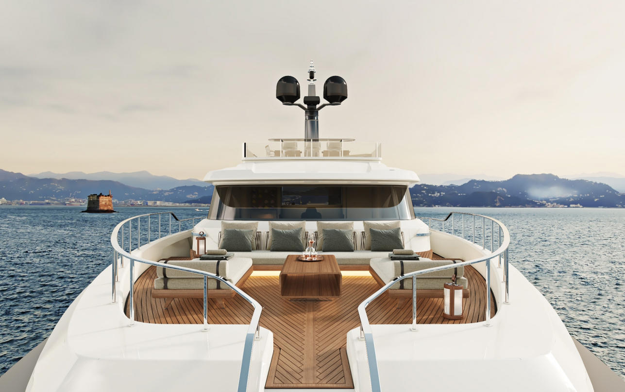 Яхта Custom Line Navetta 30 фото 1.7