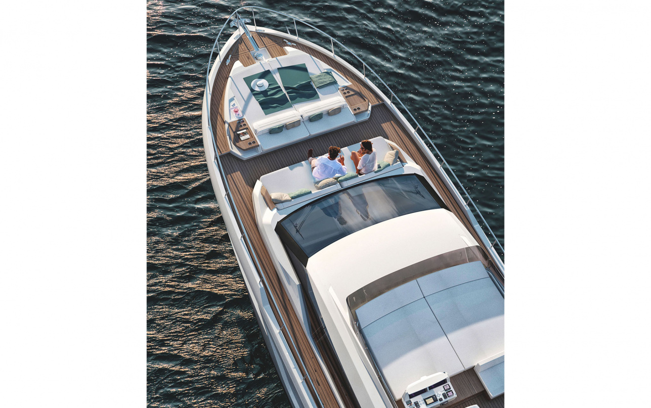 Яхта Ferretti Yachts 580 фото 1.4