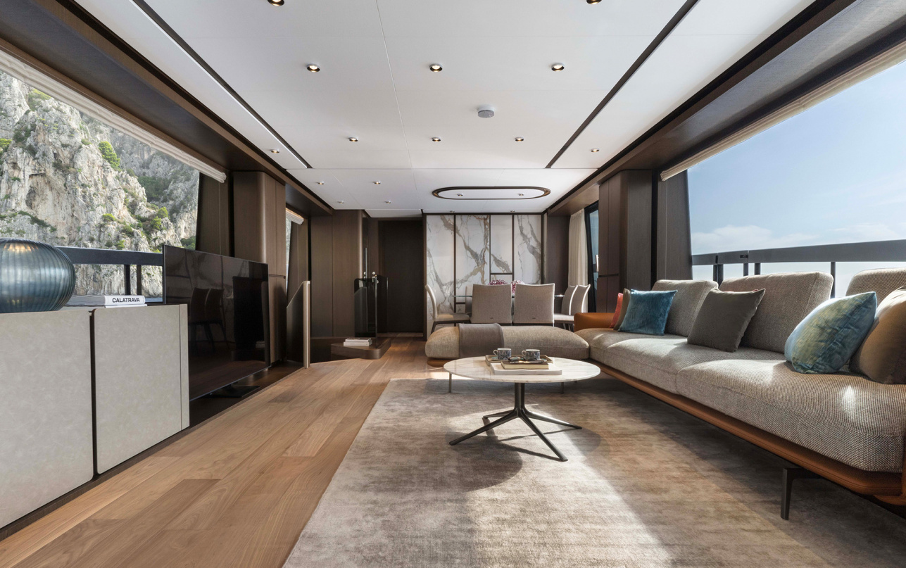 Яхта Ferretti Yachts 860 фото 2.33