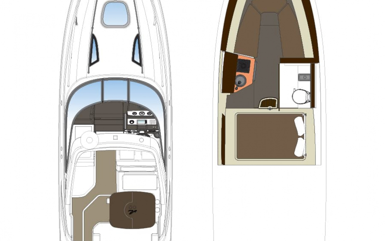 Катер Sea Ray  Sundancer 265 фото 3.1