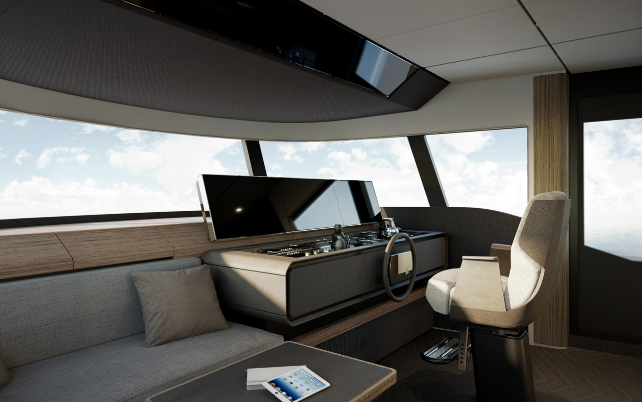 Яхта Ferretti Yachts INFYNITO 90 фото 2.11