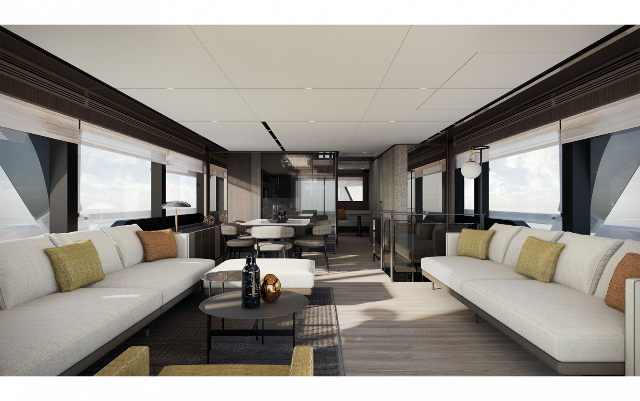 Яхта Ferretti Yachts INFYNITO 80 фото 2.28