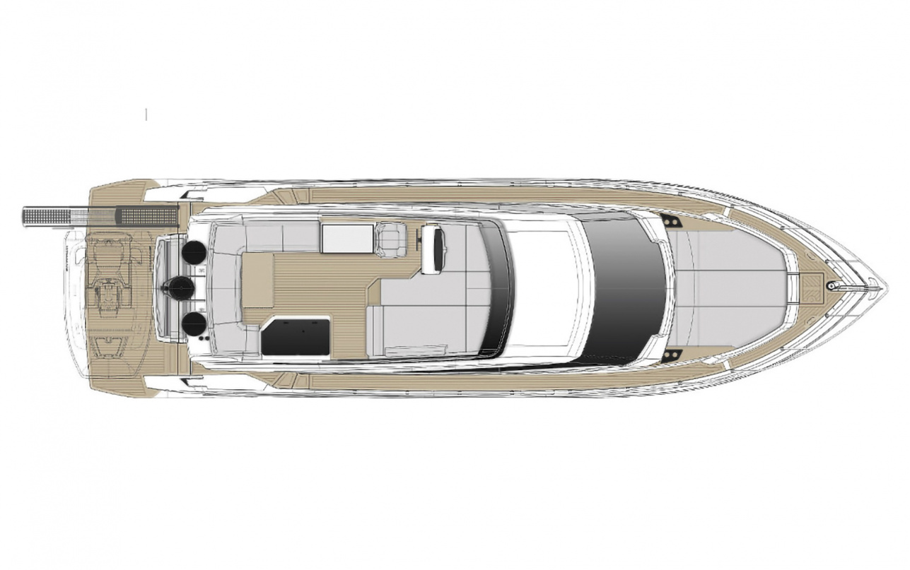Яхта Ferretti Yachts 500 фото 3.4