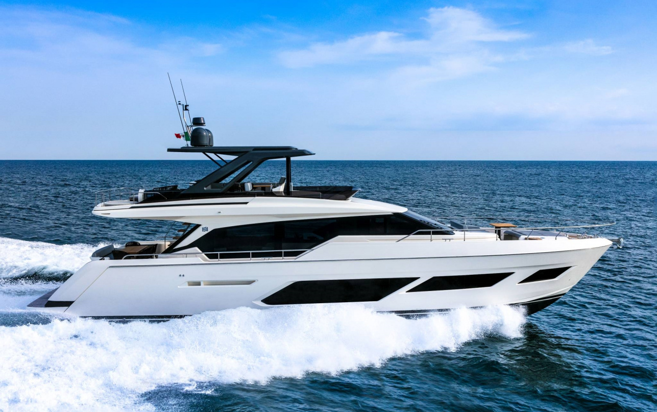Яхта Ferretti Yachts 720 фото 1.1
