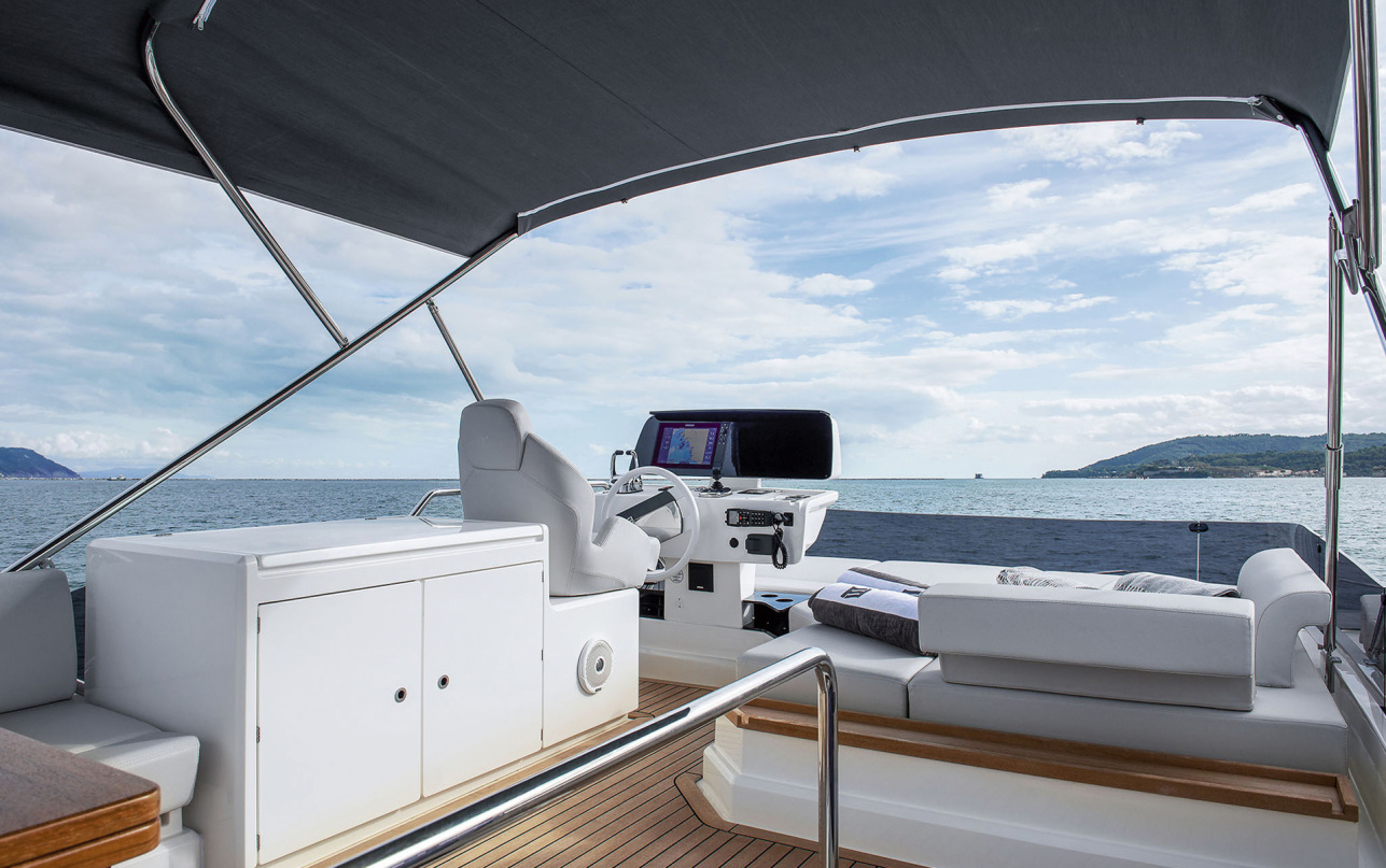 Яхта Ferretti Yachts 500 фото 1.6