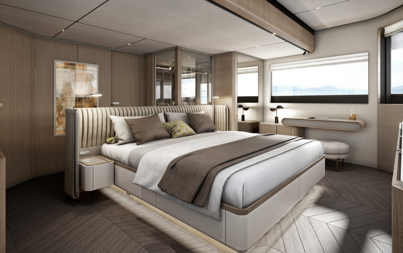Яхта Ferretti Yachts INFYNITO 90 фото 2.5