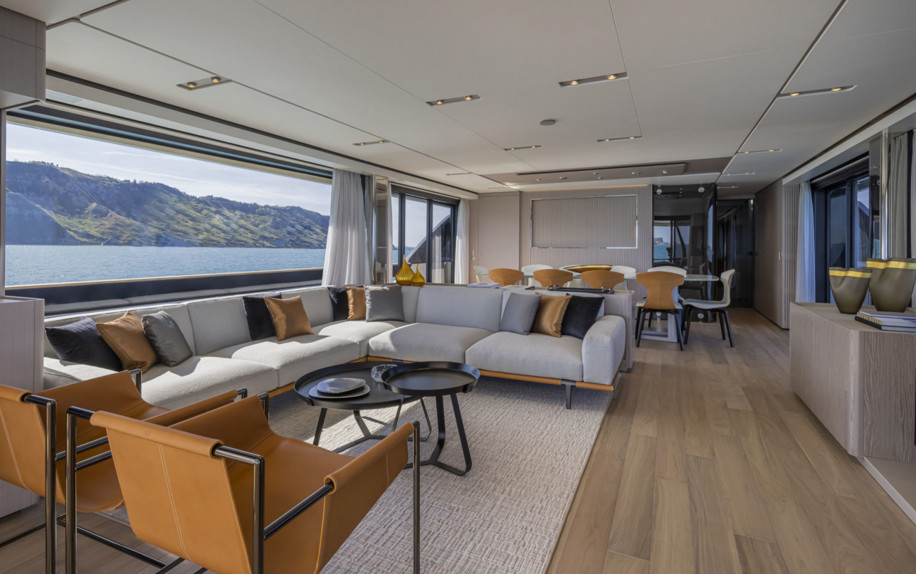 Яхта Ferretti Yachts 1000 фото 2.1