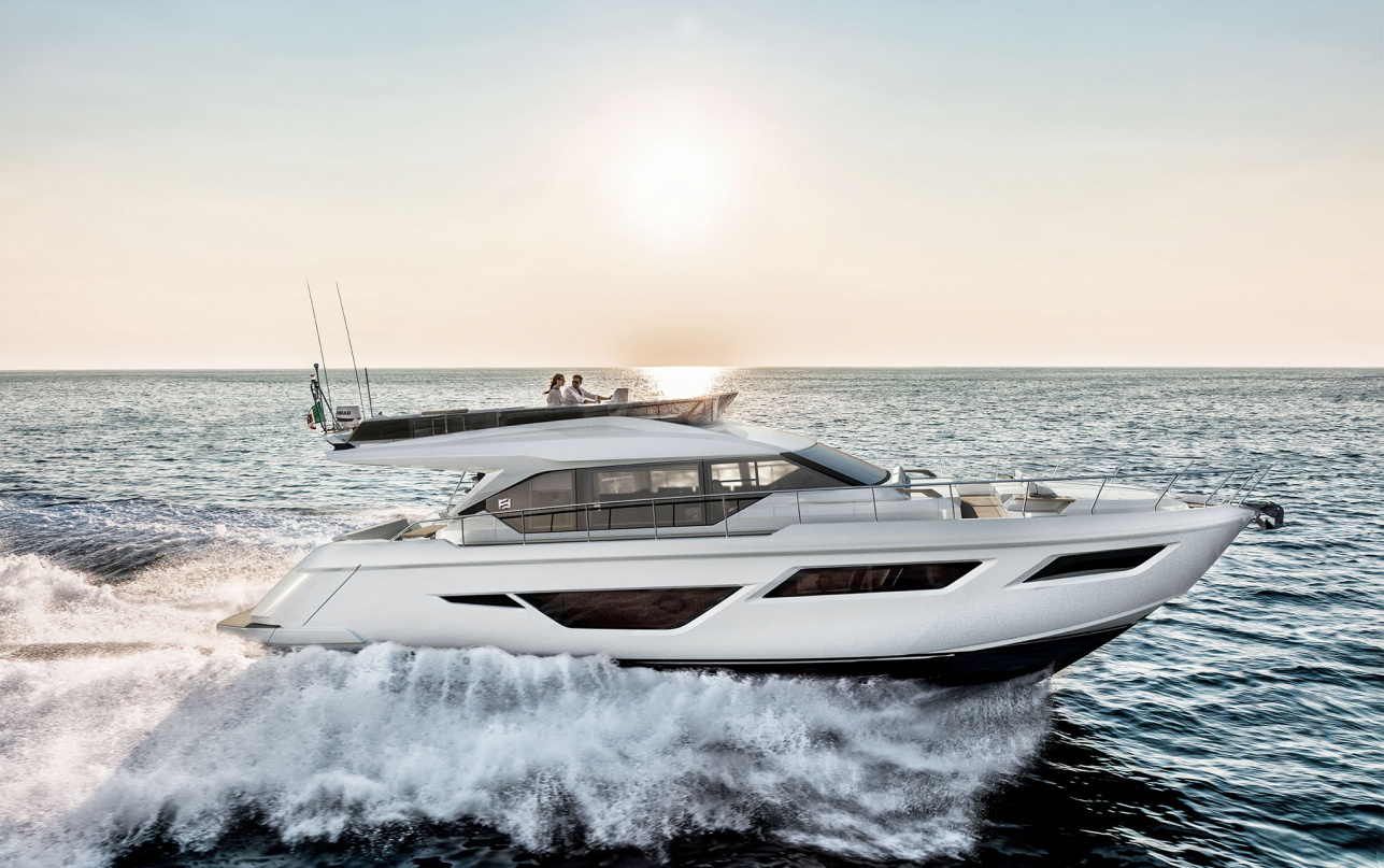 Яхта Ferretti Yachts 580 фото 1.2