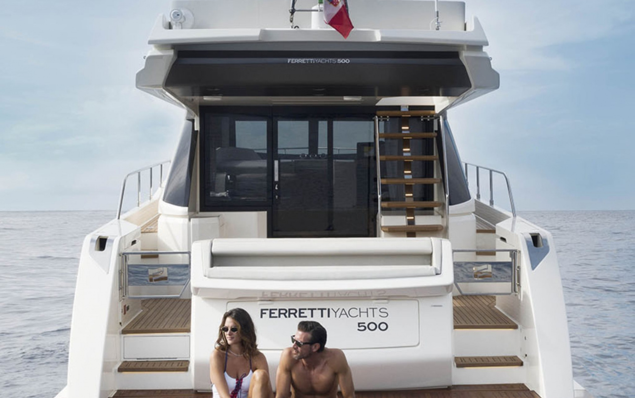 Яхта Ferretti Yachts 500 #33 фото 1.12