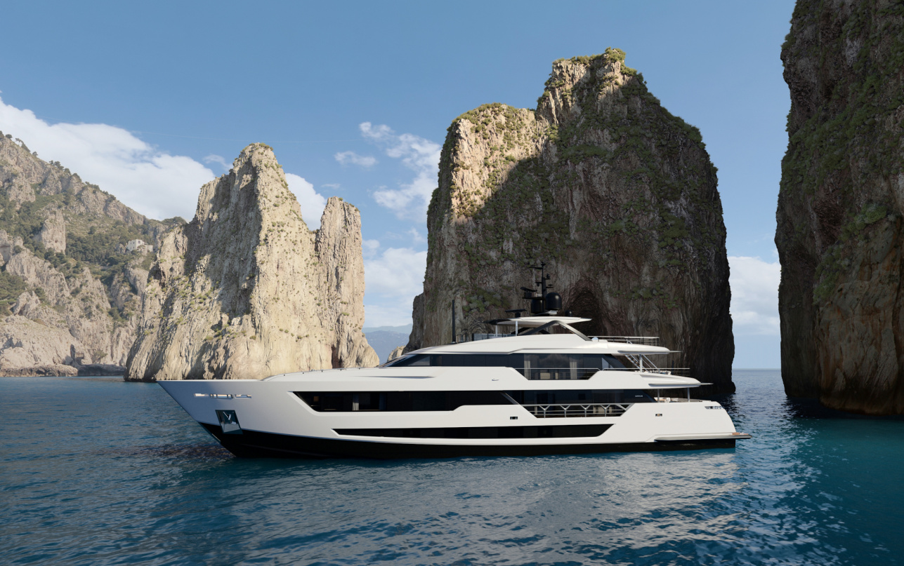 Яхта Custom Line Saetta 140 фото 1.9
