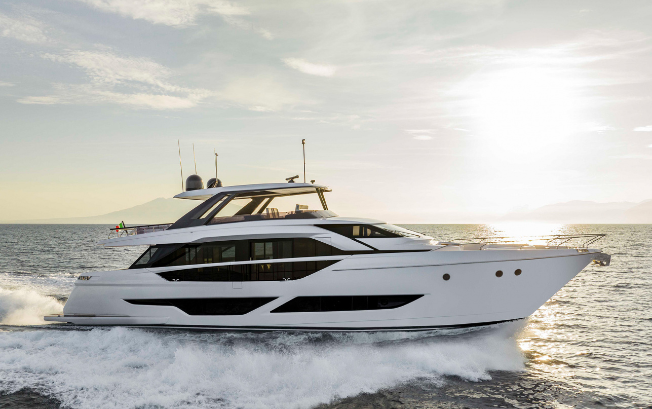 Яхта Ferretti Yachts 860 фото 1.13