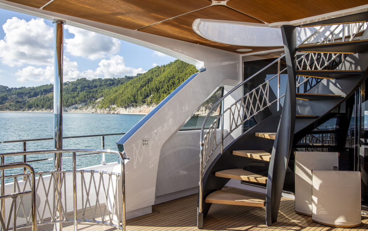 Яхта Custom Line Navetta 30 фото 2.30