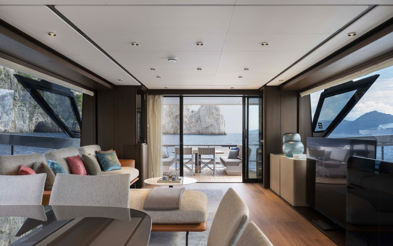 Яхта Ferretti Yachts 860 фото 2.35