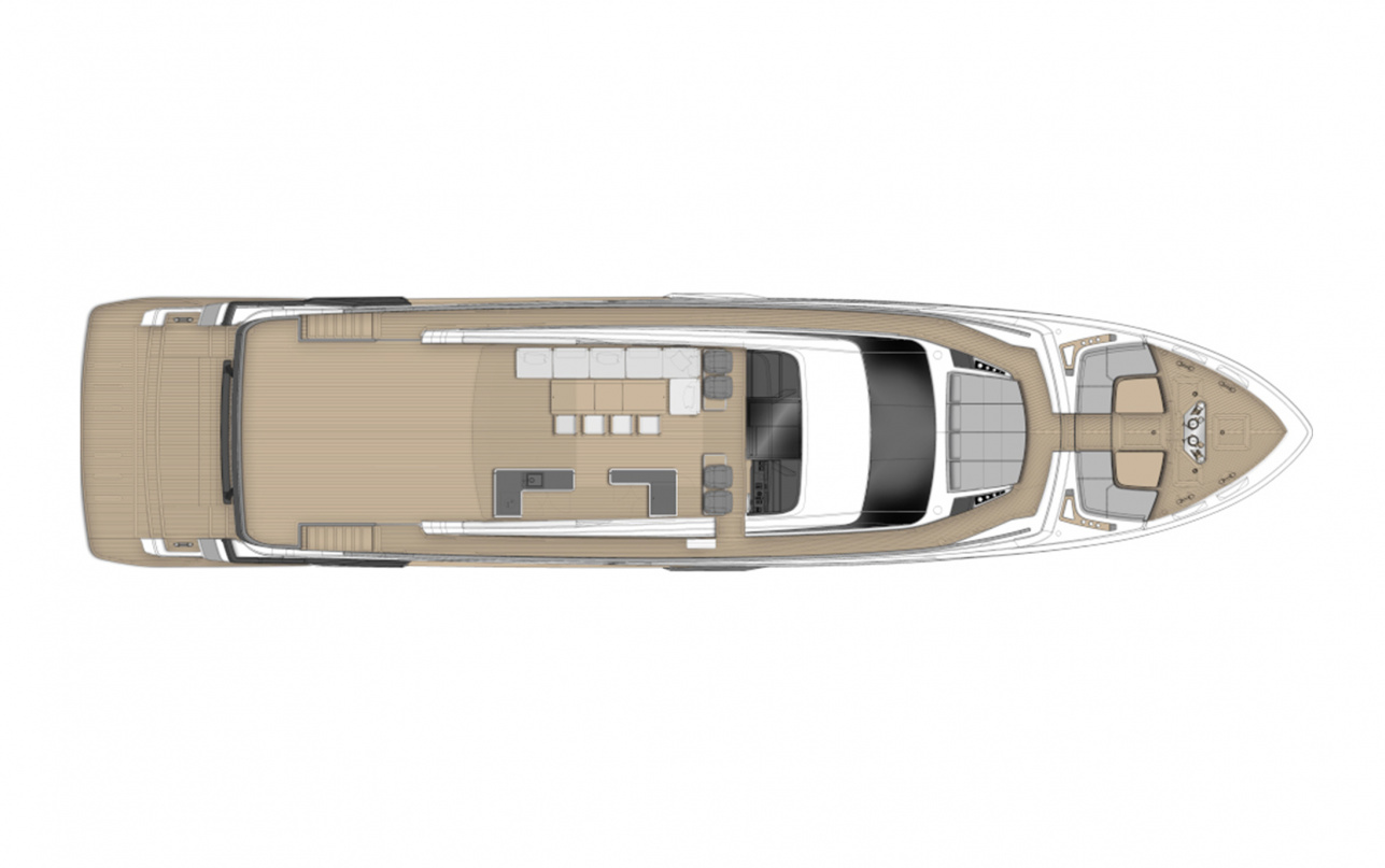 Яхта Ferretti Yachts 1000 фото 3.4